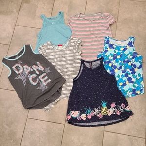 Girl tops bundle sz10